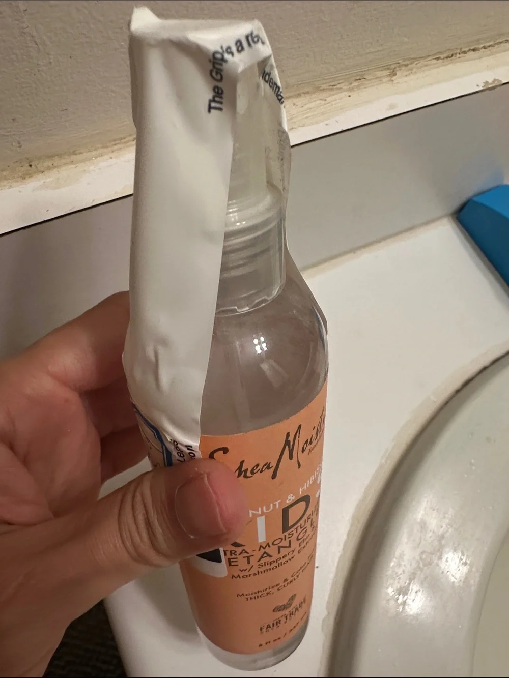 Shea Moisture gentle detangler